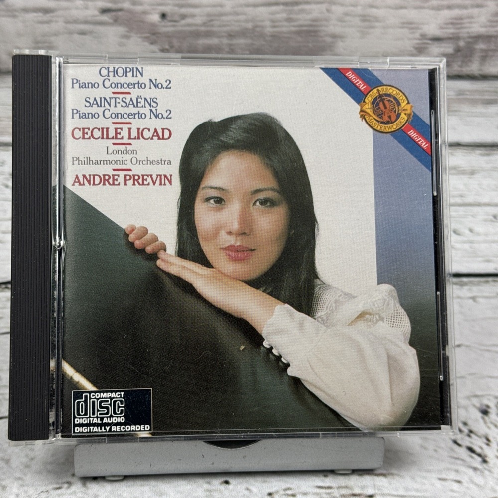 Chopin, Saint-Saens , Licad - Piano Concerto No 2  Piano Concerto No  2[CD 1985]
